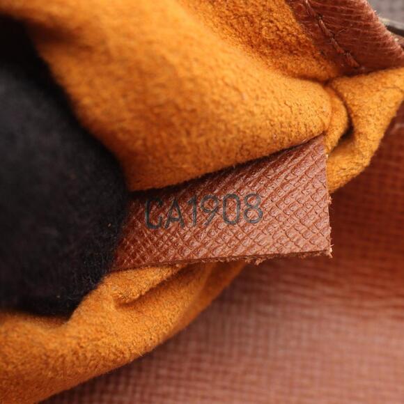 LOUIS VUITTON Brown Monogram Leather Shoulder Bag - Picture 5 of 10